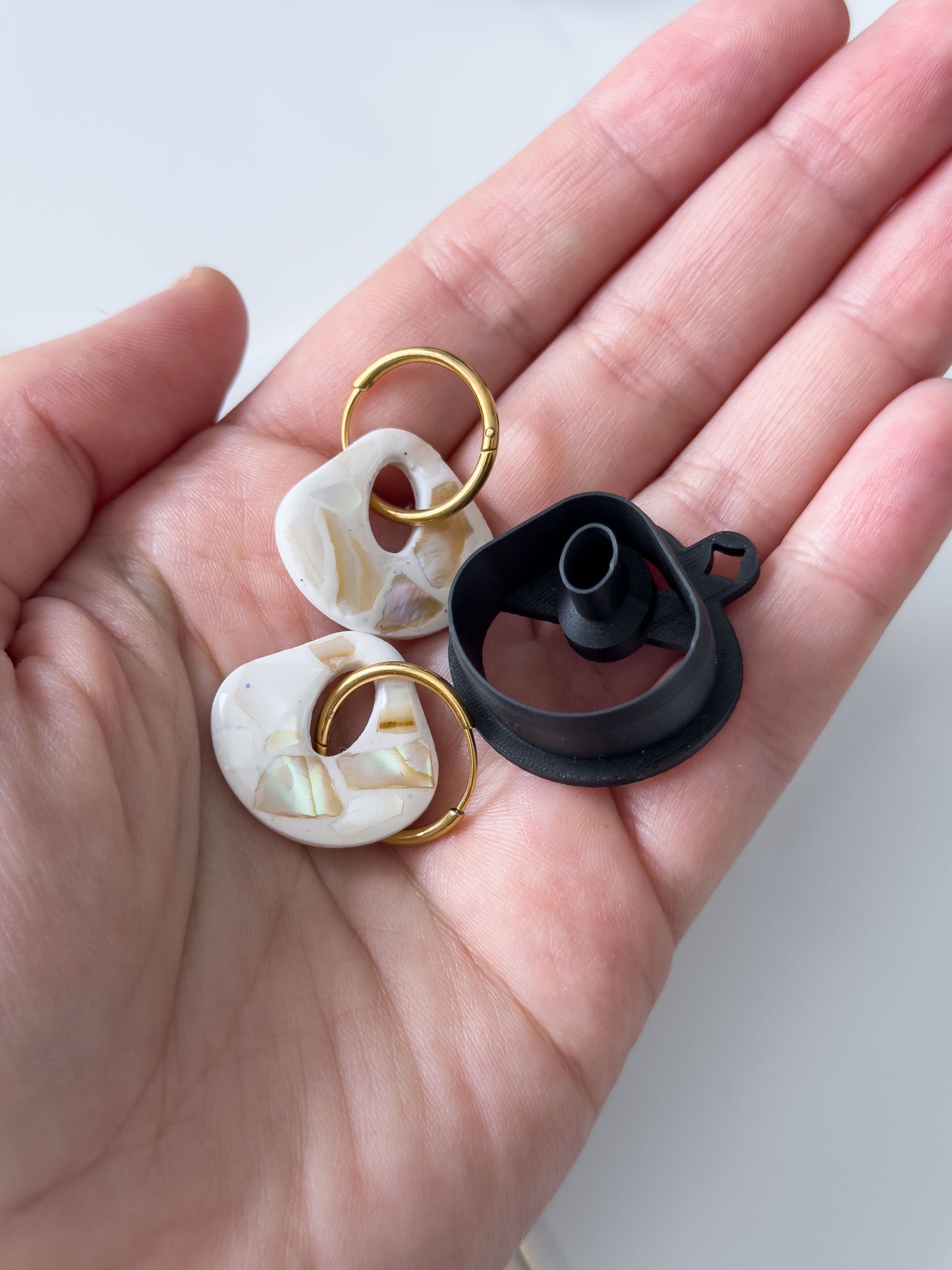 Soft Circle Donut Polymer Clay Cutter
