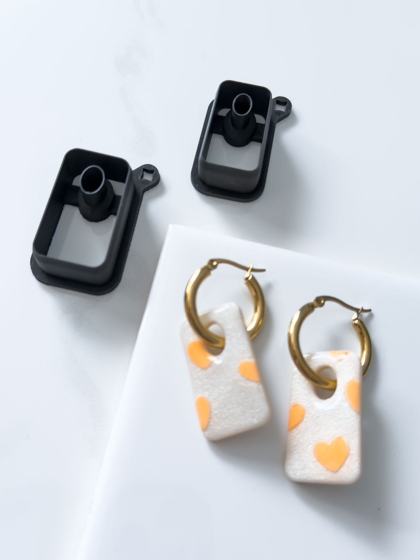 Irregular Rectangle Donut Polymer Clay Cutter
