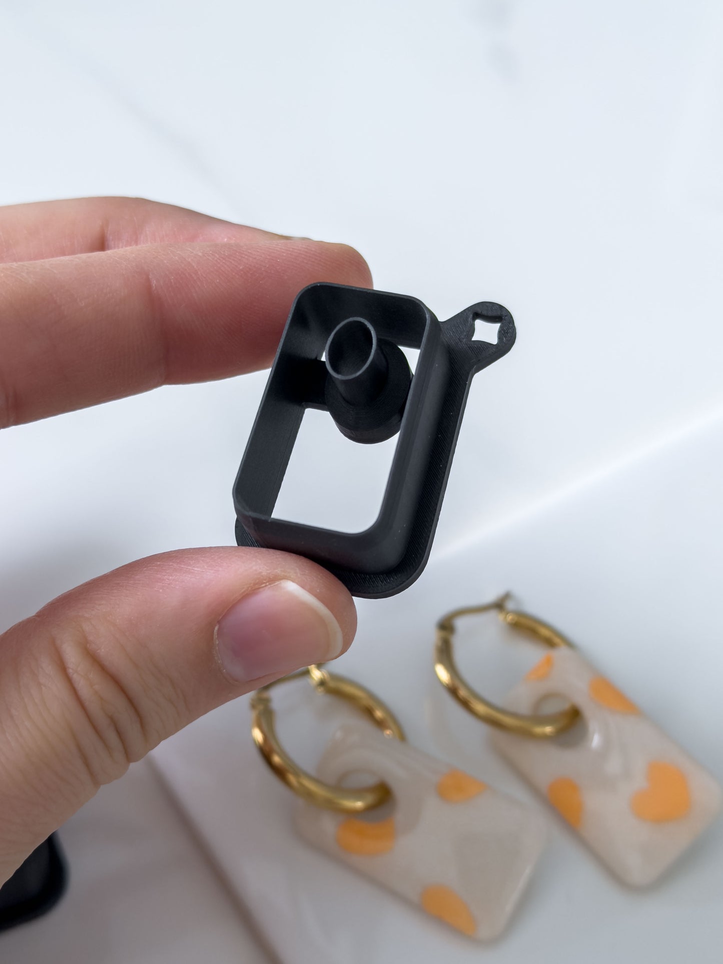 Irregular Rectangle Donut Polymer Clay Cutter