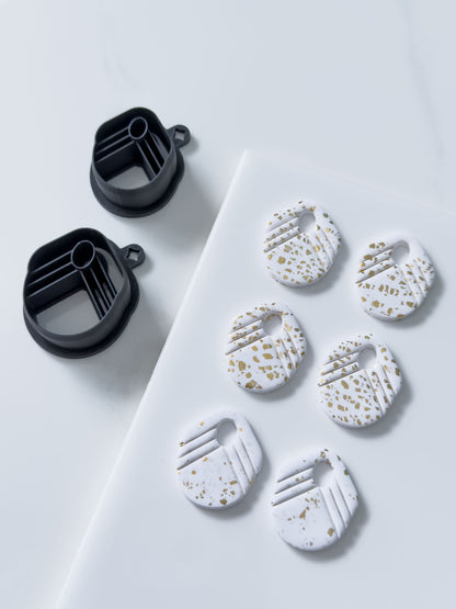 Detailed Elegant Donut Polymer Clay Cutter