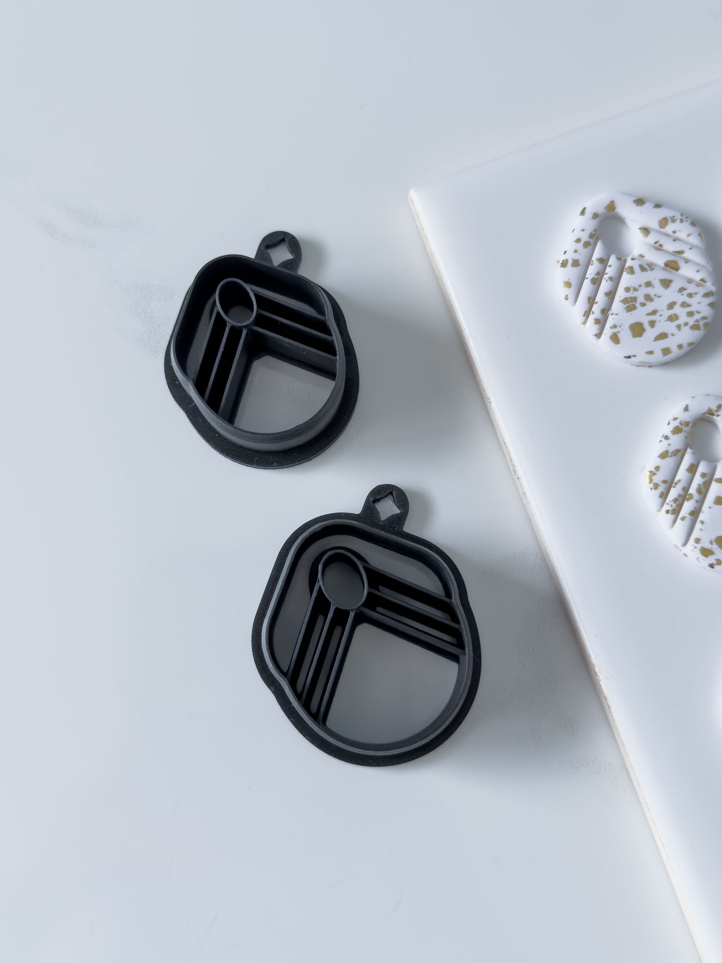 Detailed Elegant Donut Polymer Clay Cutter