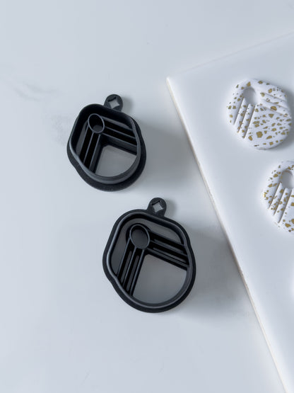 Detailed Elegant Donut Polymer Clay Cutter