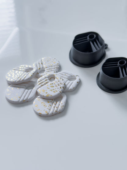 Detailed Elegant Donut Polymer Clay Cutter