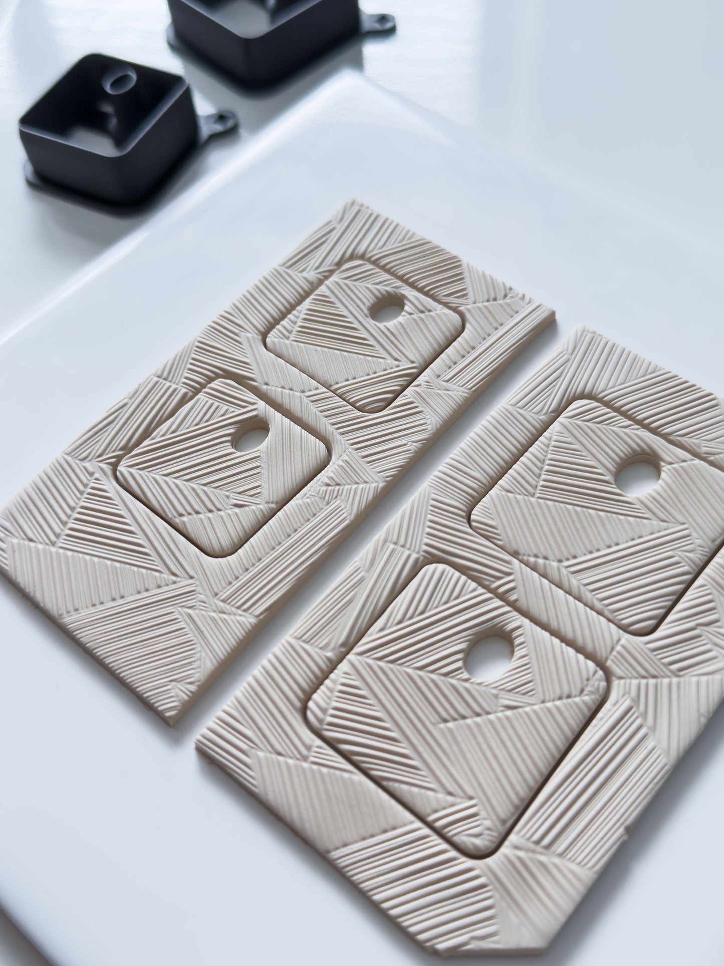 Square Donut Polymer Clay Cutter