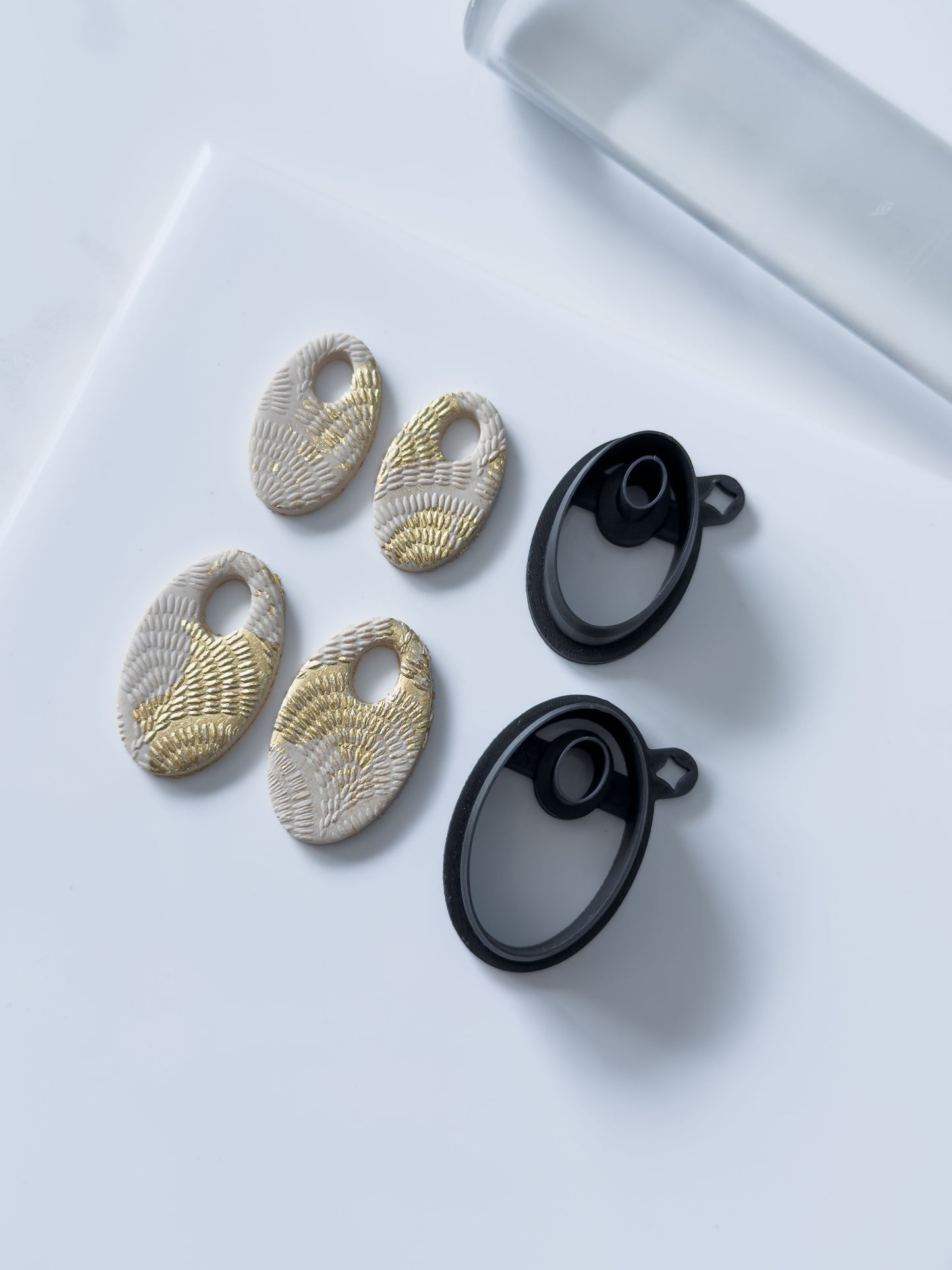 Ellipse Donut Polymer Clay Cutter