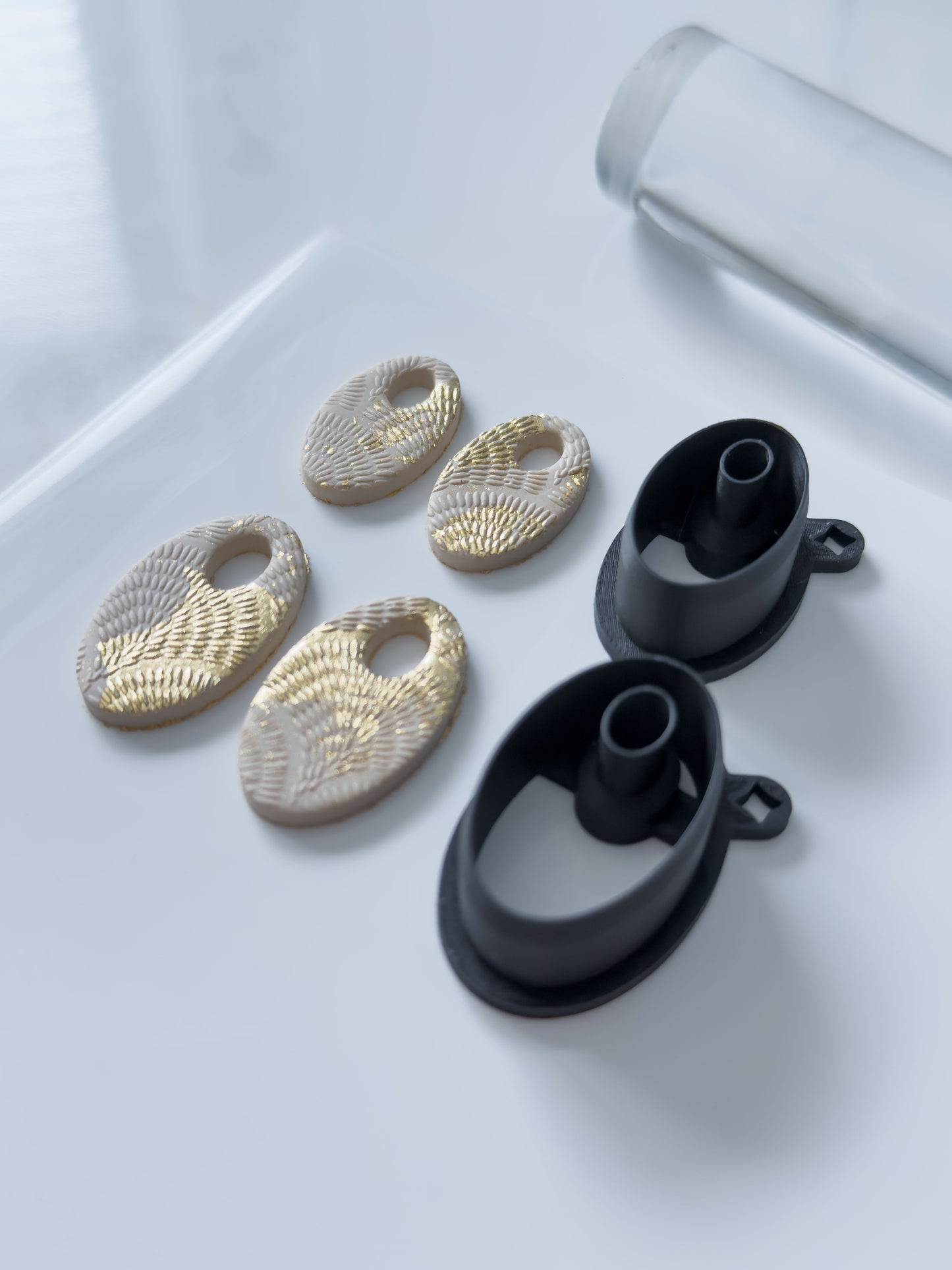Ellipse Donut Polymer Clay Cutter