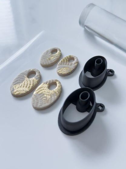 Ellipse Donut Polymer Clay Cutter