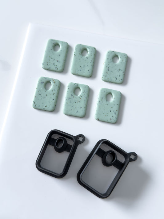 Rectangle Donut Polymer Clay Cutter