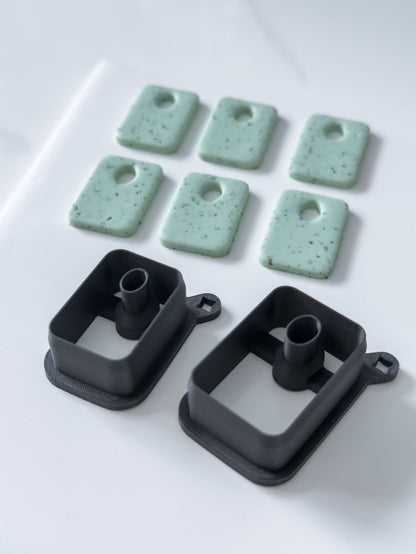 Rectangle Donut Polymer Clay Cutter