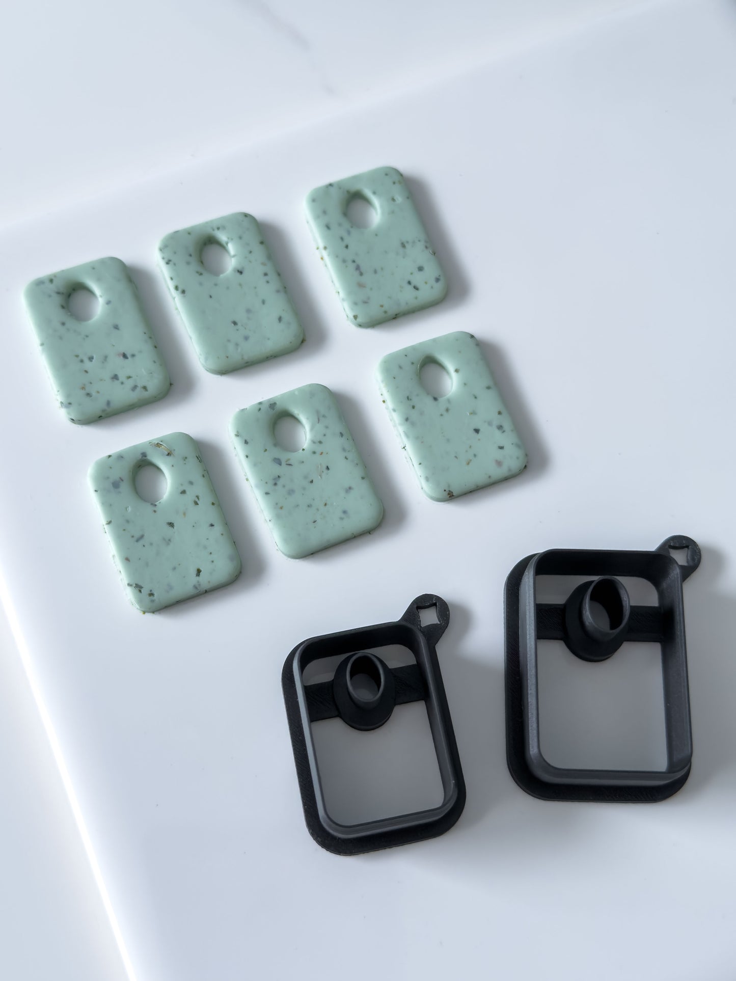 Rectangle Donut Polymer Clay Cutter