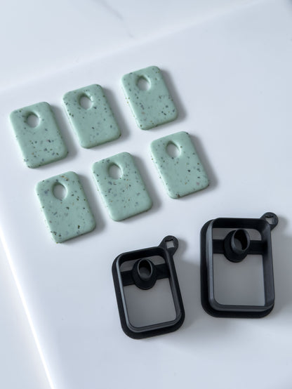 Rectangle Donut Polymer Clay Cutter