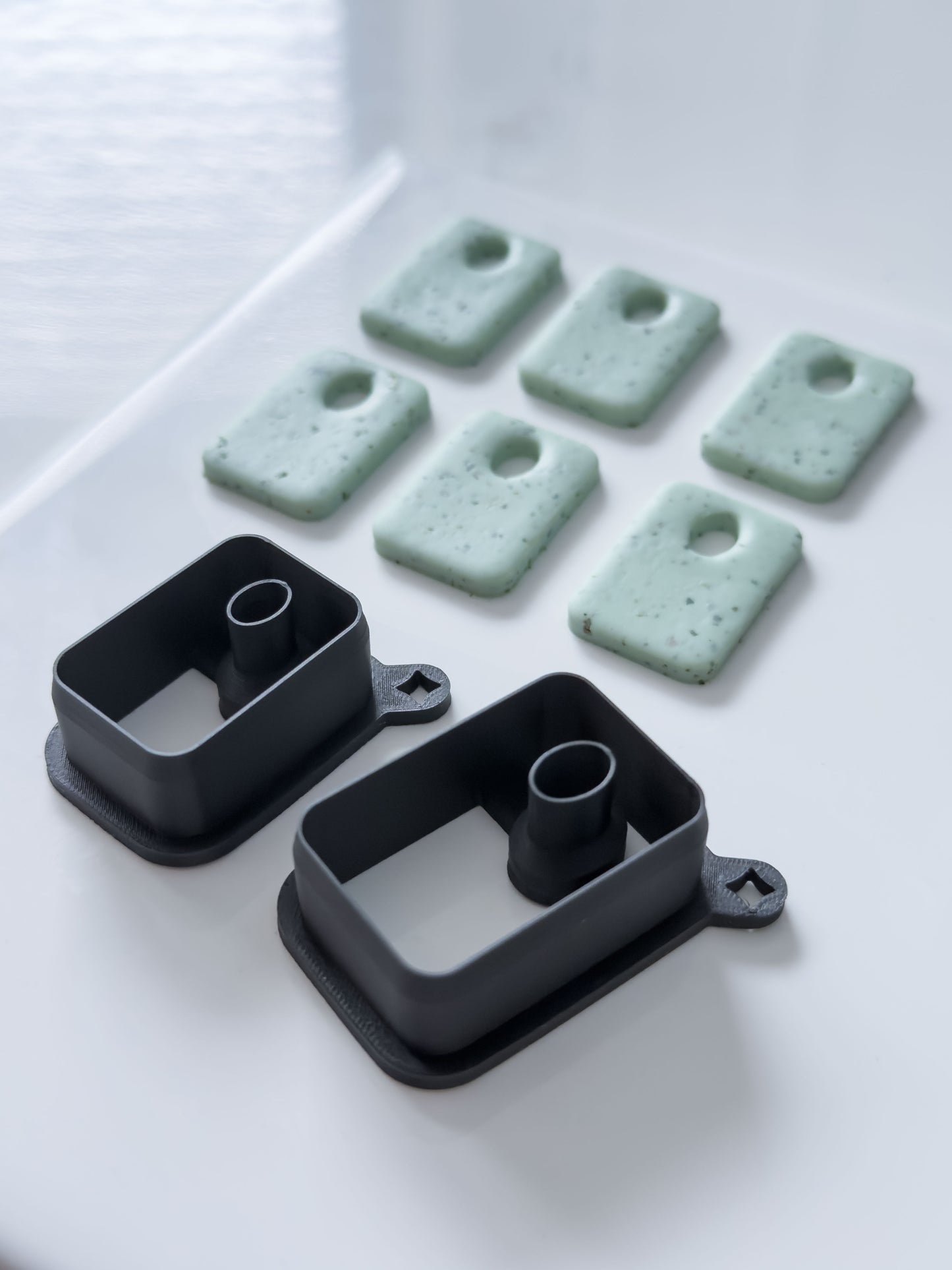 Rectangle Donut Polymer Clay Cutter