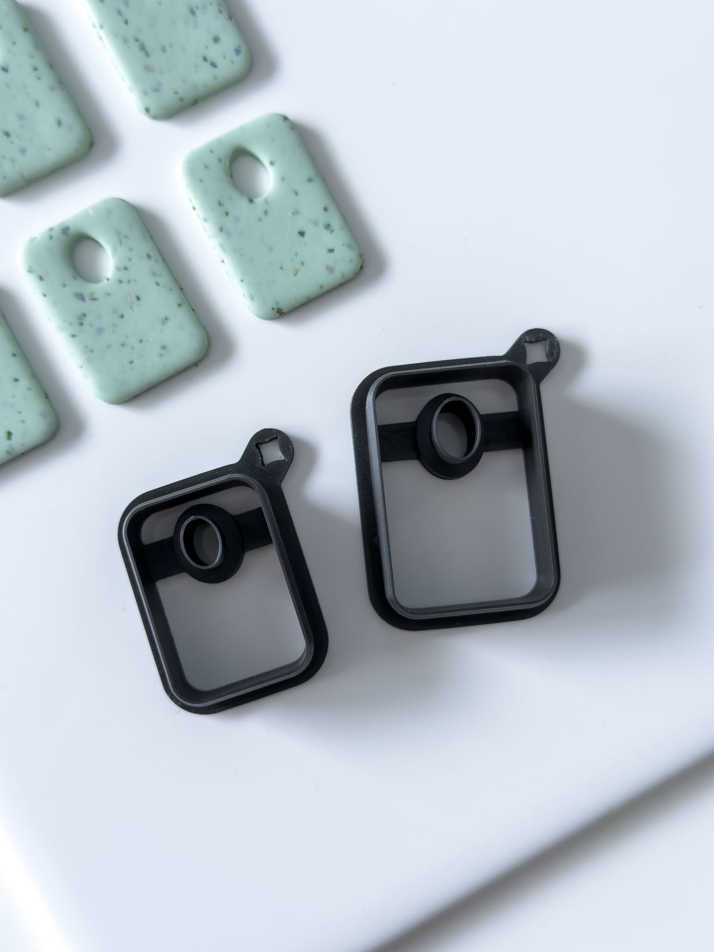 Rectangle Donut Polymer Clay Cutter