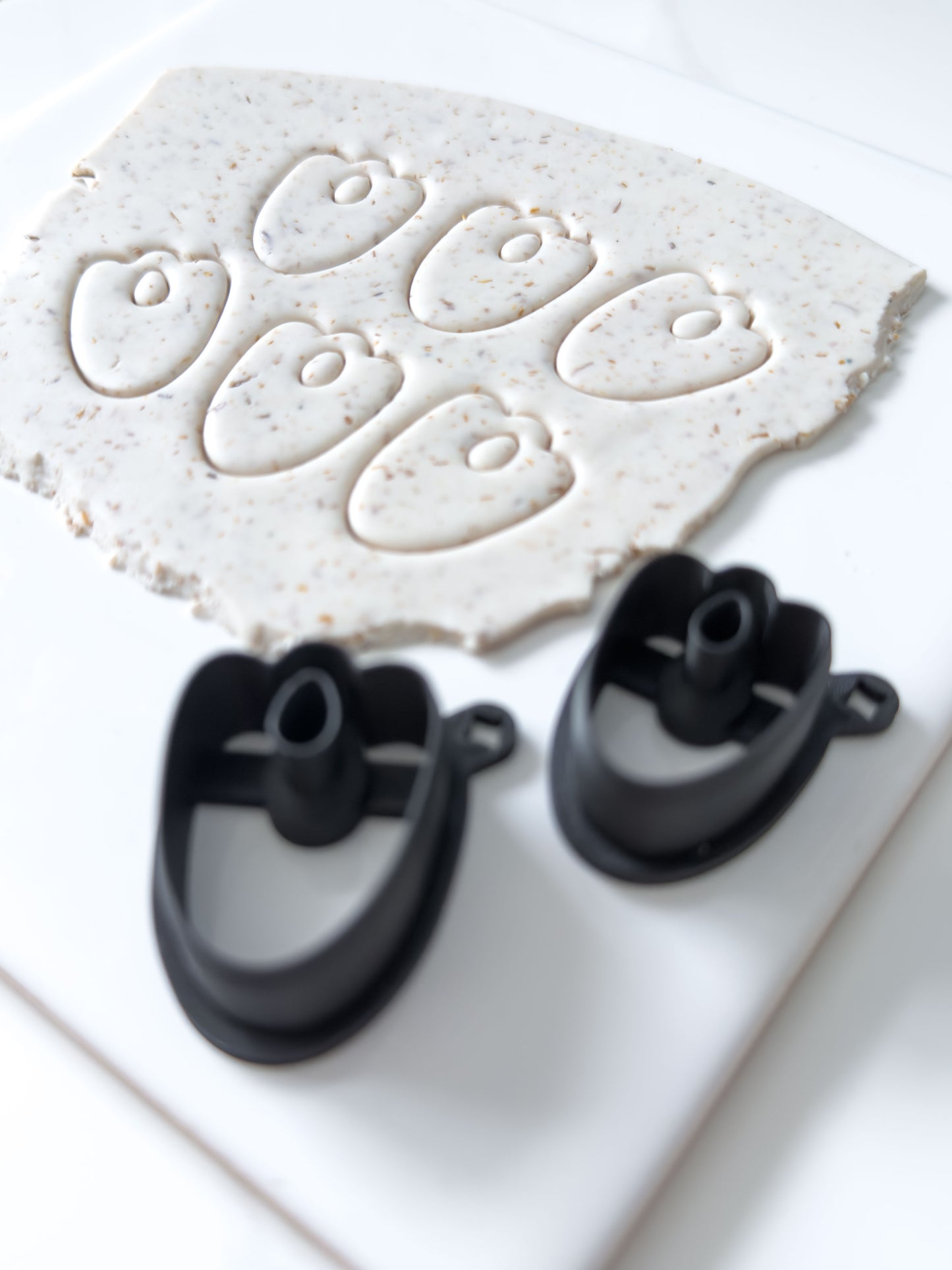 Reverse Petal Donut Polymer Clay Cutter