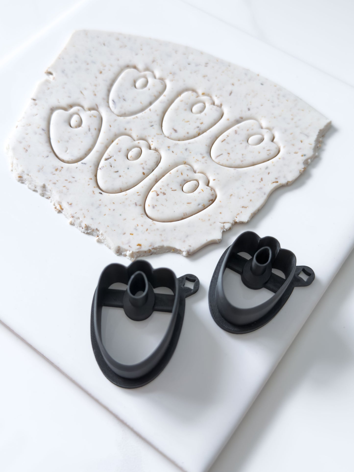 Reverse Petal Donut Polymer Clay Cutter
