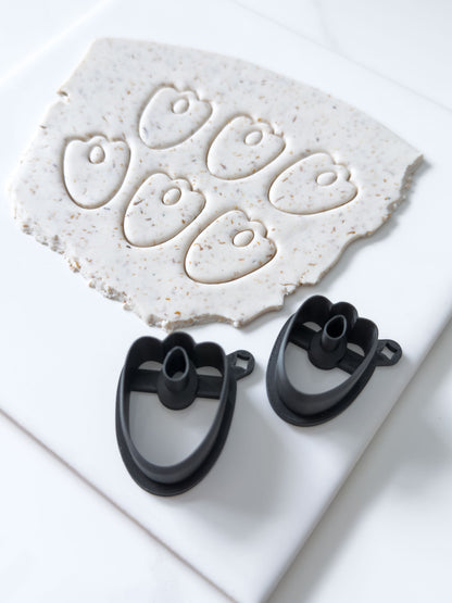 Reverse Petal Donut Polymer Clay Cutter