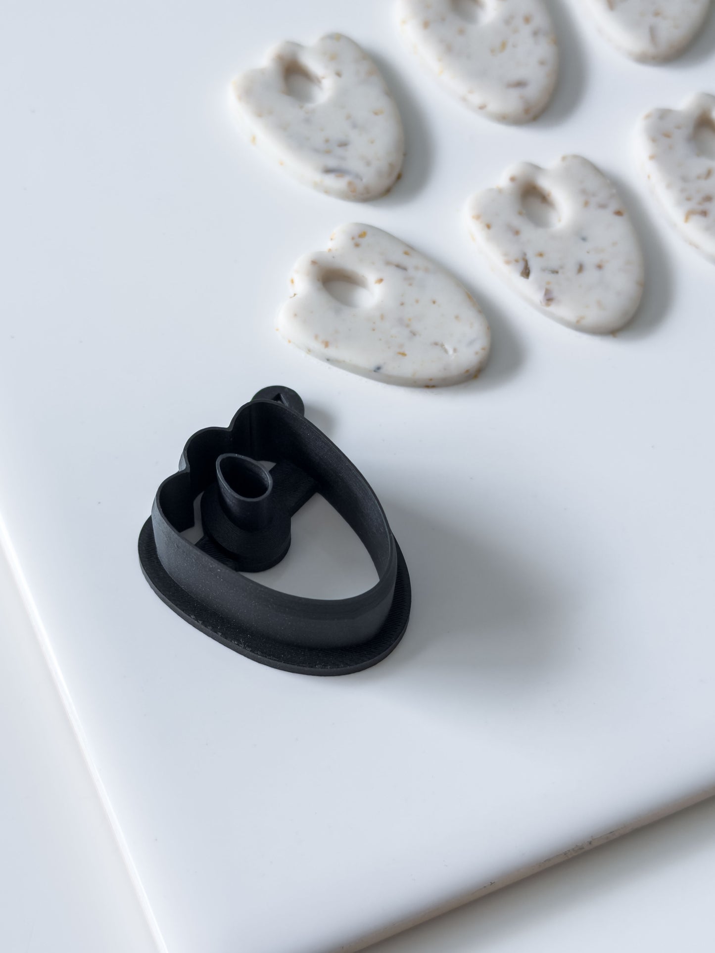 Reverse Petal Donut Polymer Clay Cutter