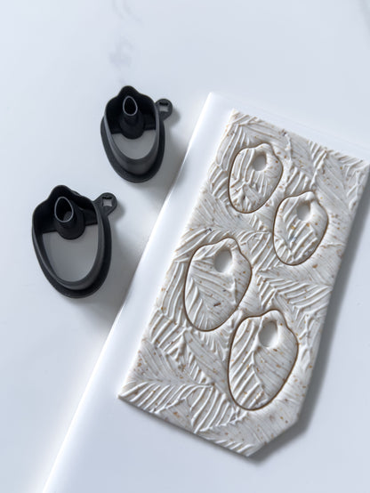 Long Petal Donut Polymer Clay Cutter