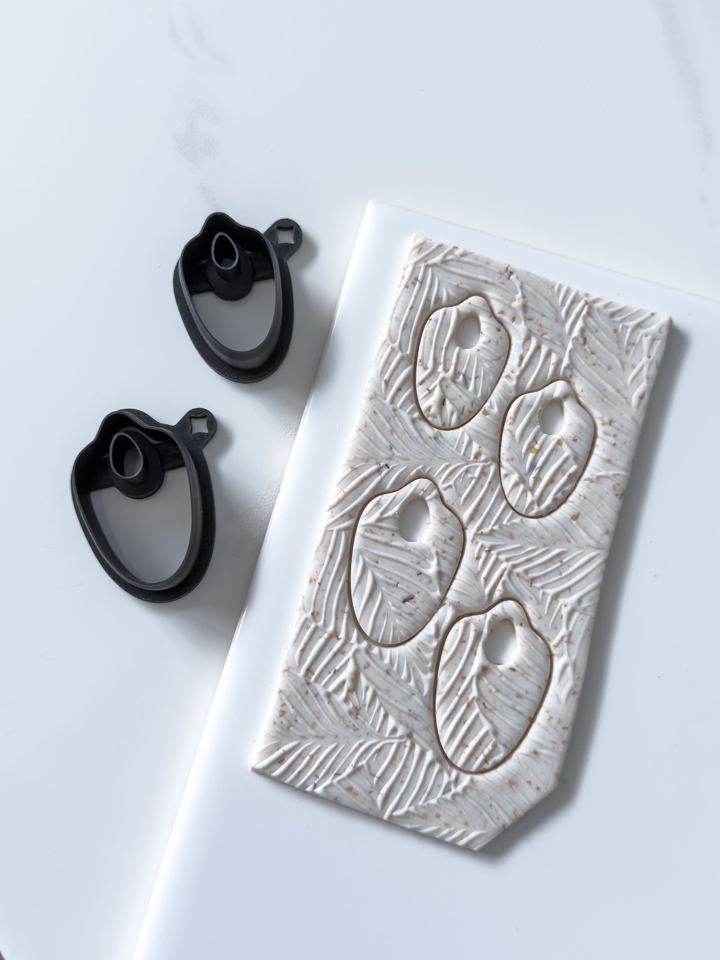 Long Petal Donut Polymer Clay Cutter