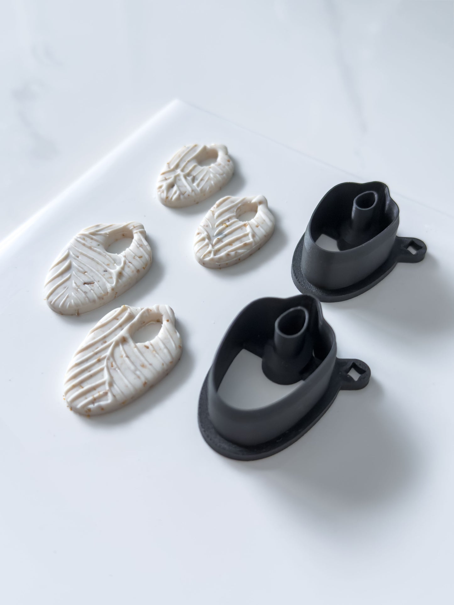 Long Petal Donut Polymer Clay Cutter