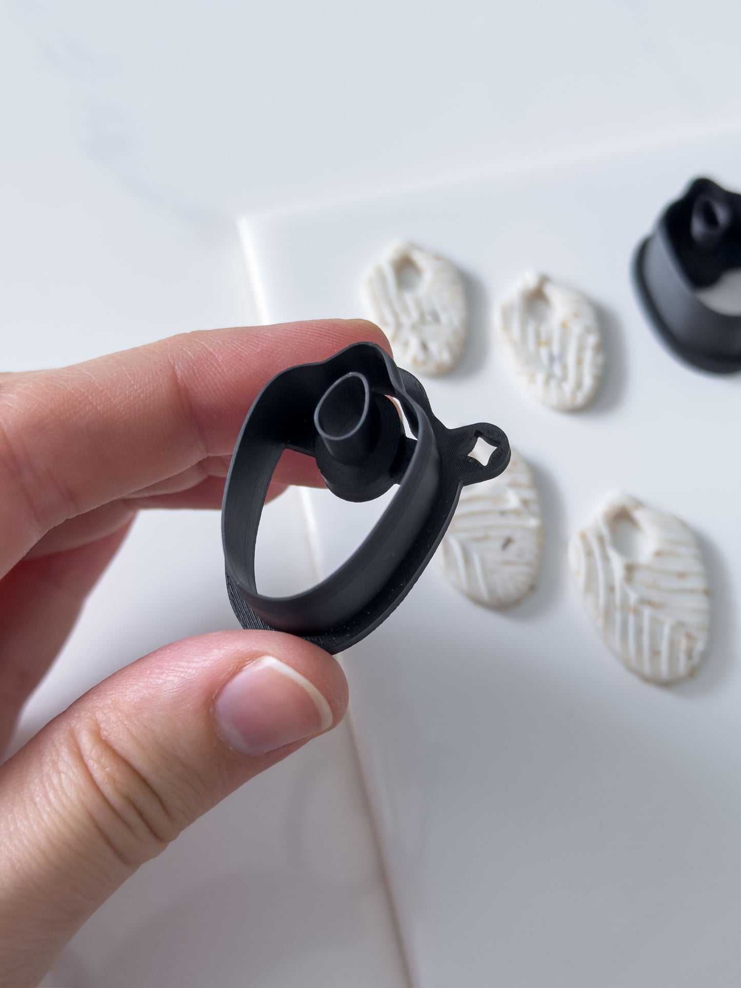 Long Petal Donut Polymer Clay Cutter