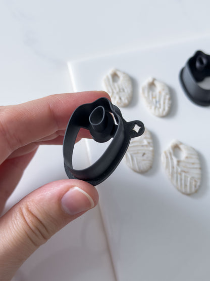 Long Petal Donut Polymer Clay Cutter