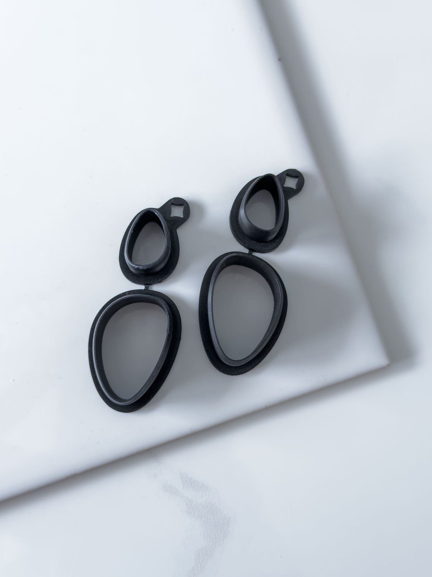 Organic Ellipse Set Polymer Clay Cutter