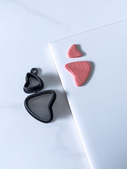 Organic Arrow Set Polymer Clay Cutter