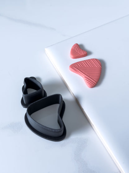 Organic Arrow Set Polymer Clay Cutter