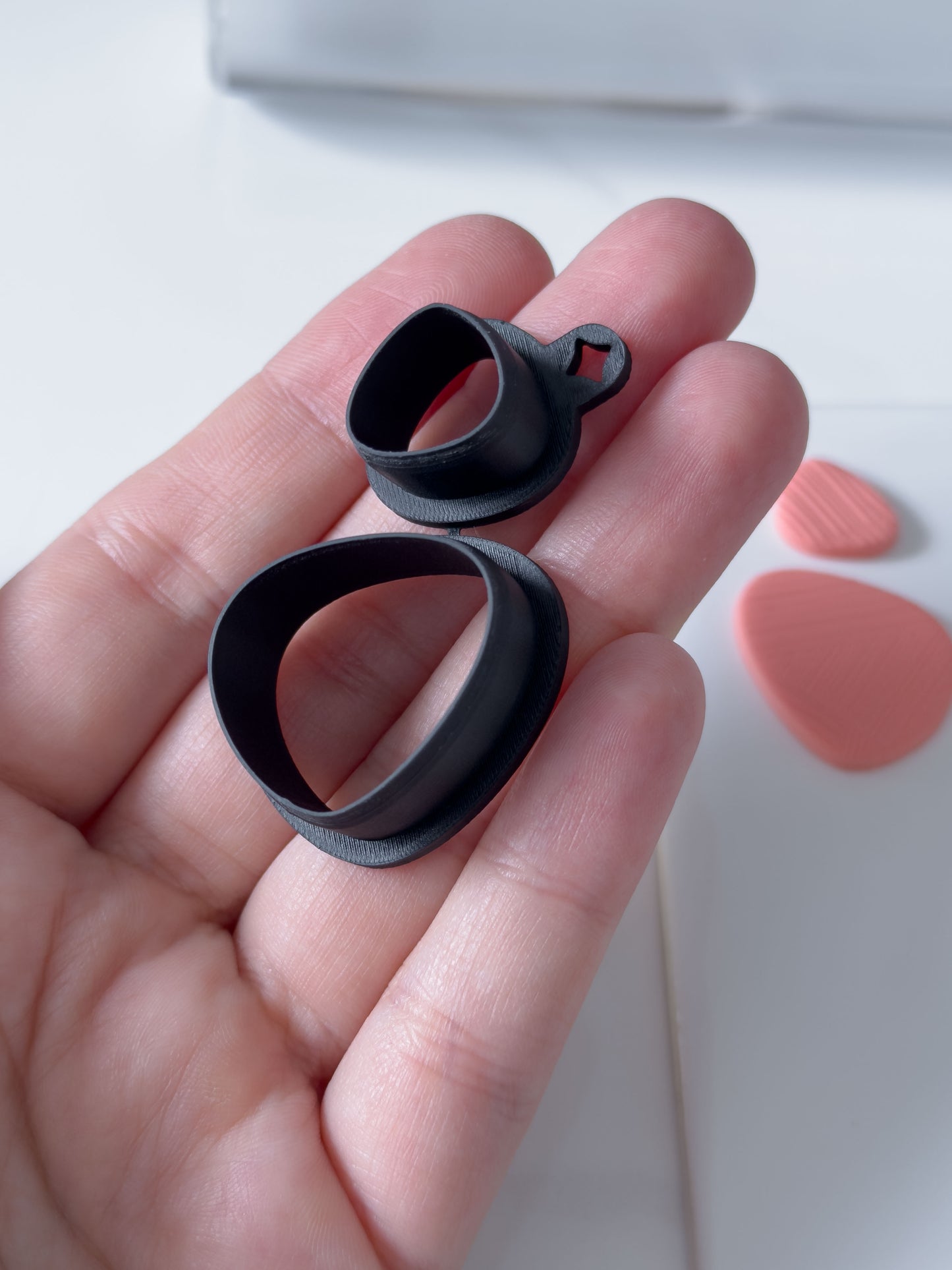 Organic Triangle Set Polymer Clay Cutter