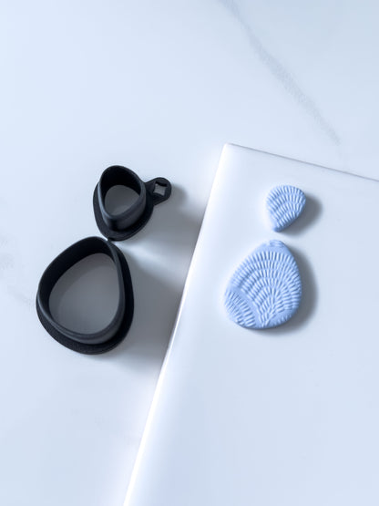 Organic Pebble Set Polymer Clay Cutter