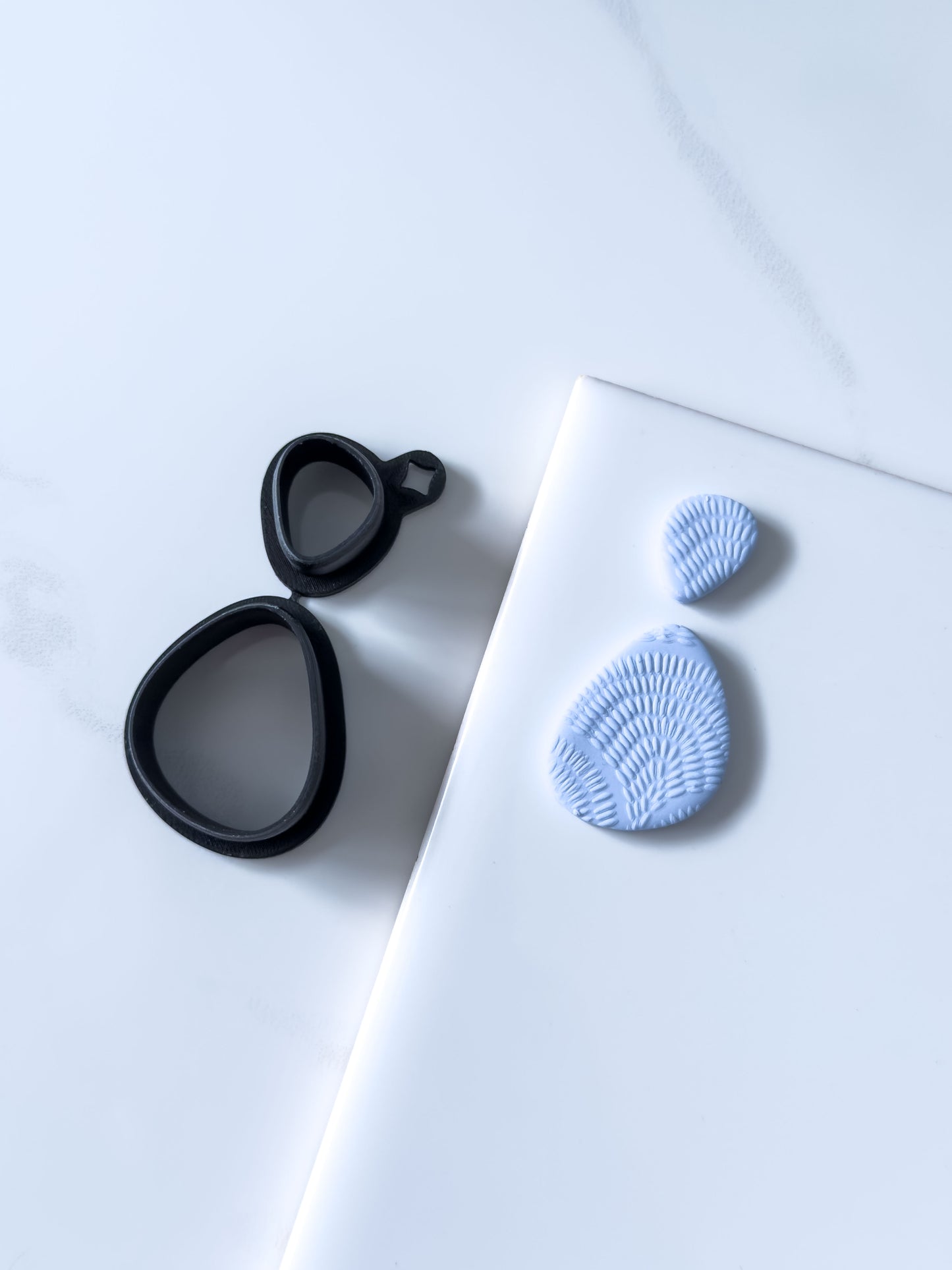 Organic Pebble Set Polymer Clay Cutter
