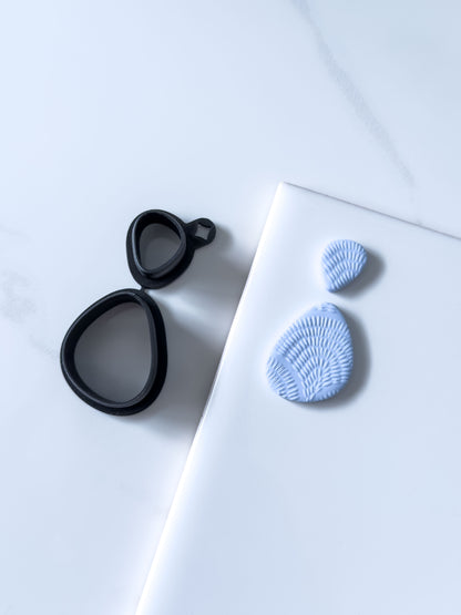 Organic Pebble Set Polymer Clay Cutter