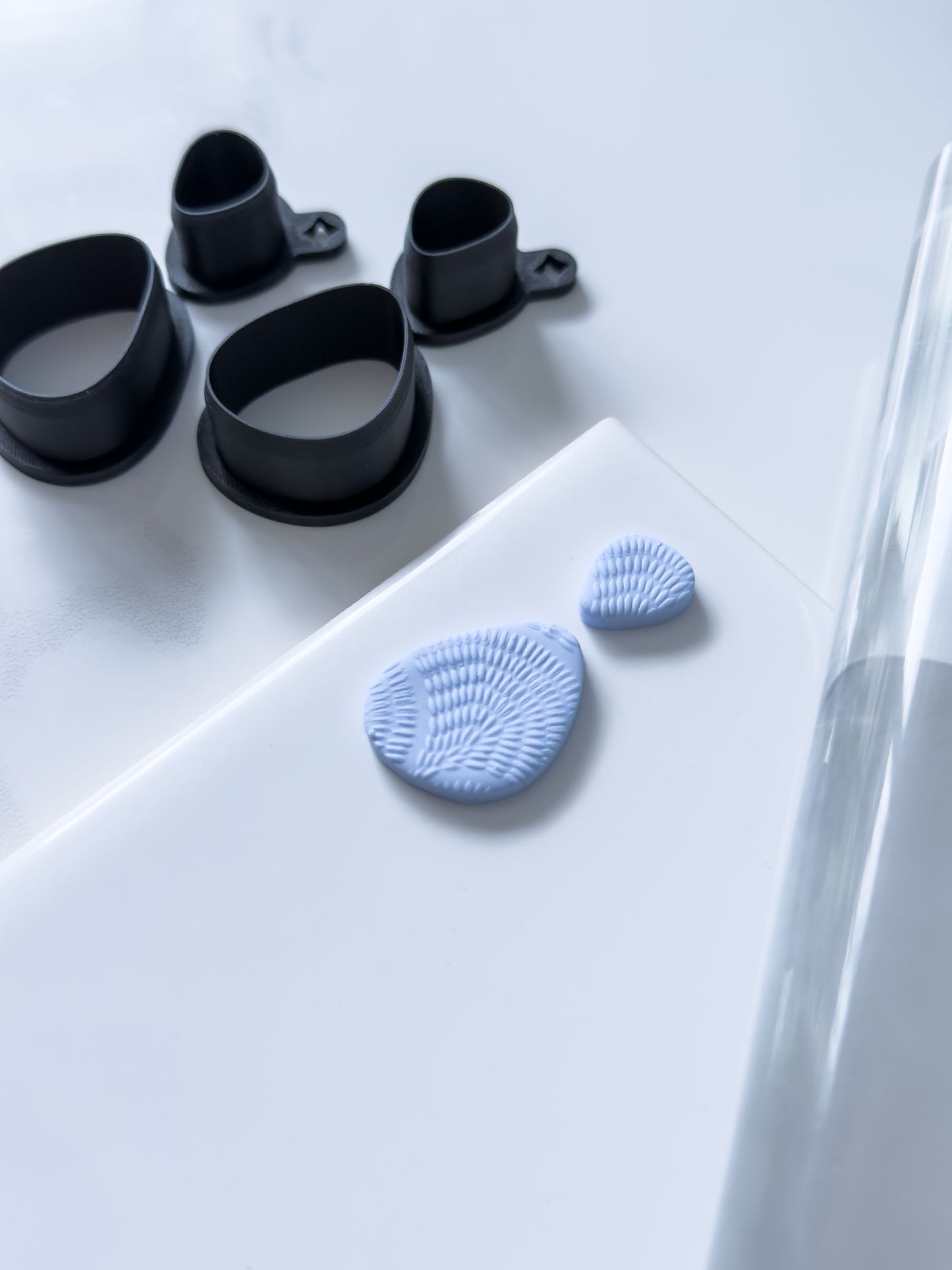 Organic Pebble Set Polymer Clay Cutter