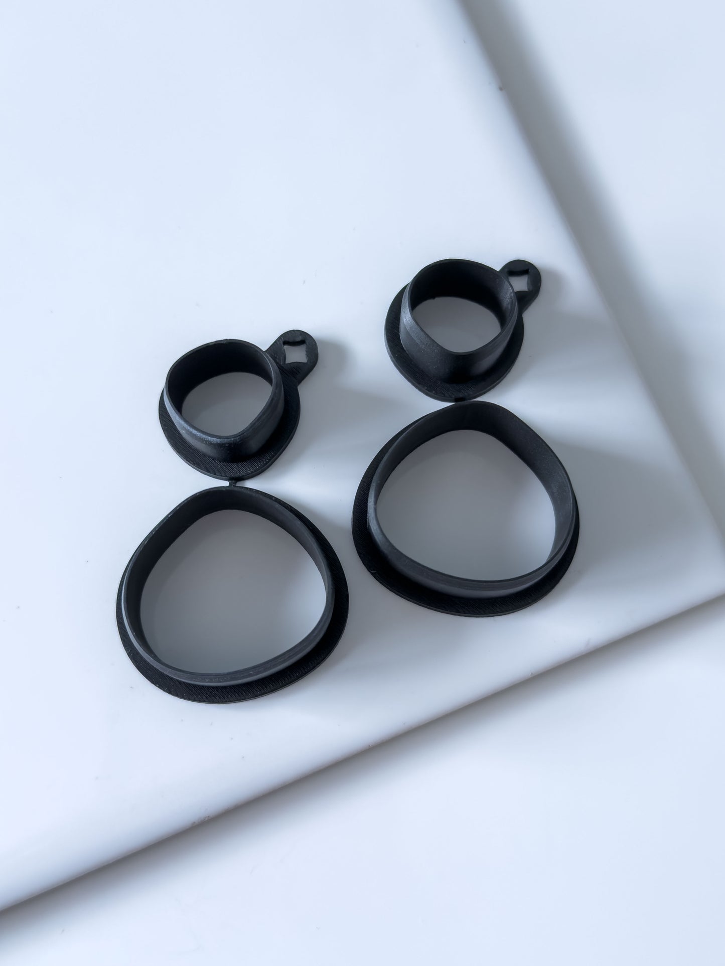 Organic Chunky Circle Set Polymer Clay Cutter