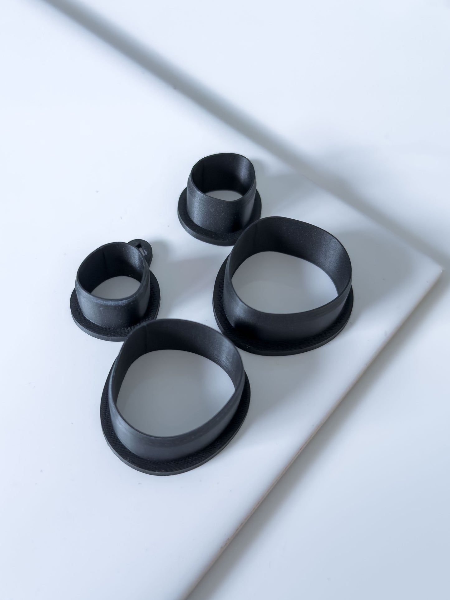Organic Chunky Circle Set Polymer Clay Cutter