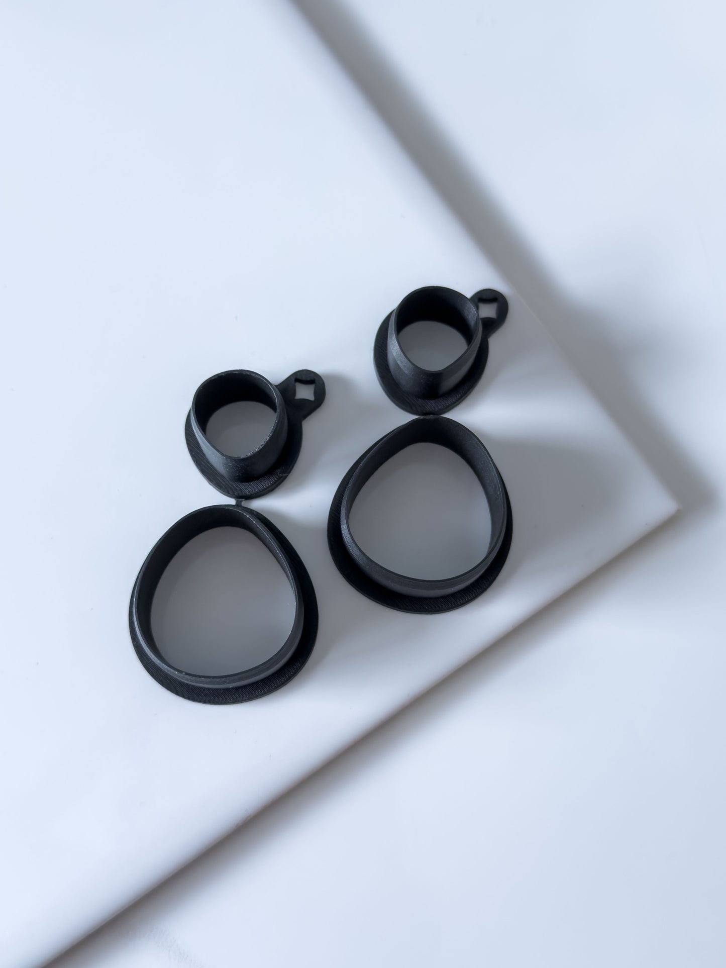 Organic Circle Set Polymer Clay Cutter