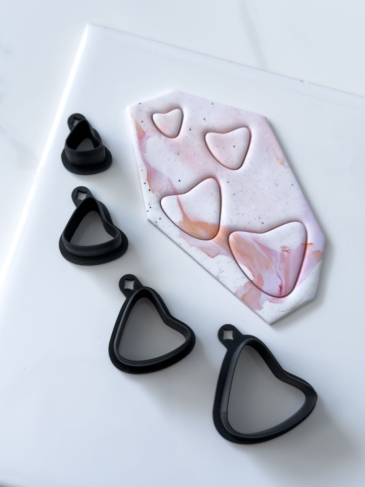 Organic Arrow Polymer Clay Cutter