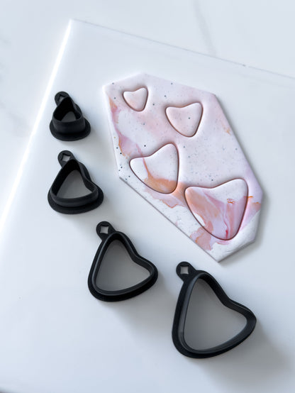 Organic Arrow Polymer Clay Cutter