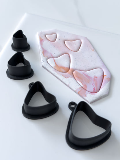 Organic Arrow Polymer Clay Cutter
