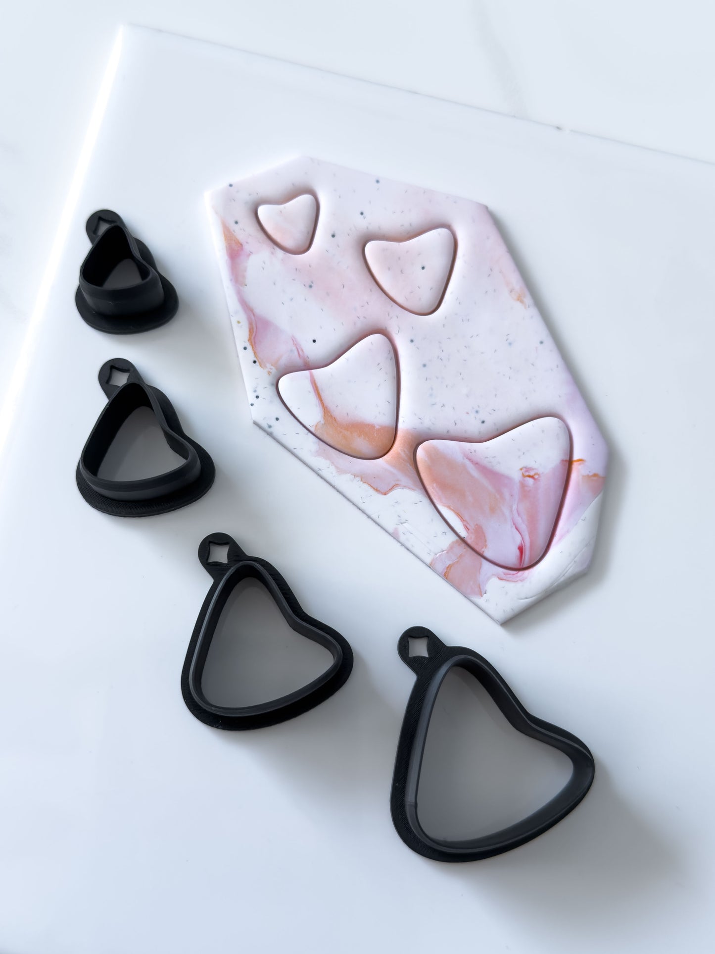 Organic Arrow Polymer Clay Cutter
