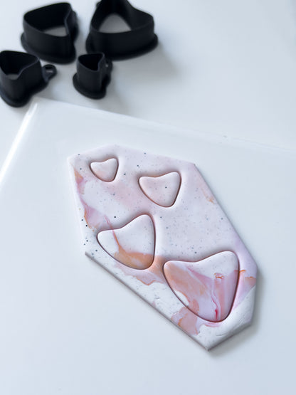 Organic Arrow Polymer Clay Cutter