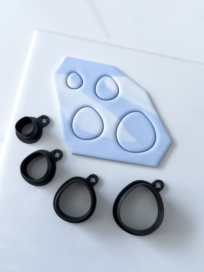 Organic Circle Polymer Clay Cutter