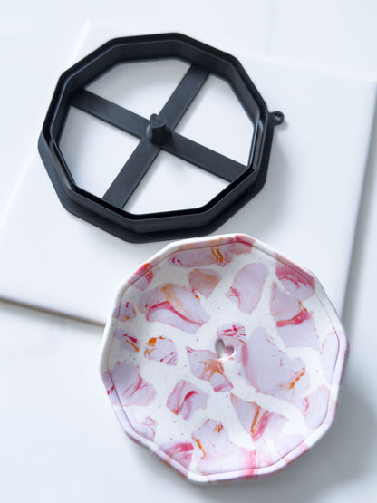 Mini Heart Trinket Dish Polymer Clay Cutter