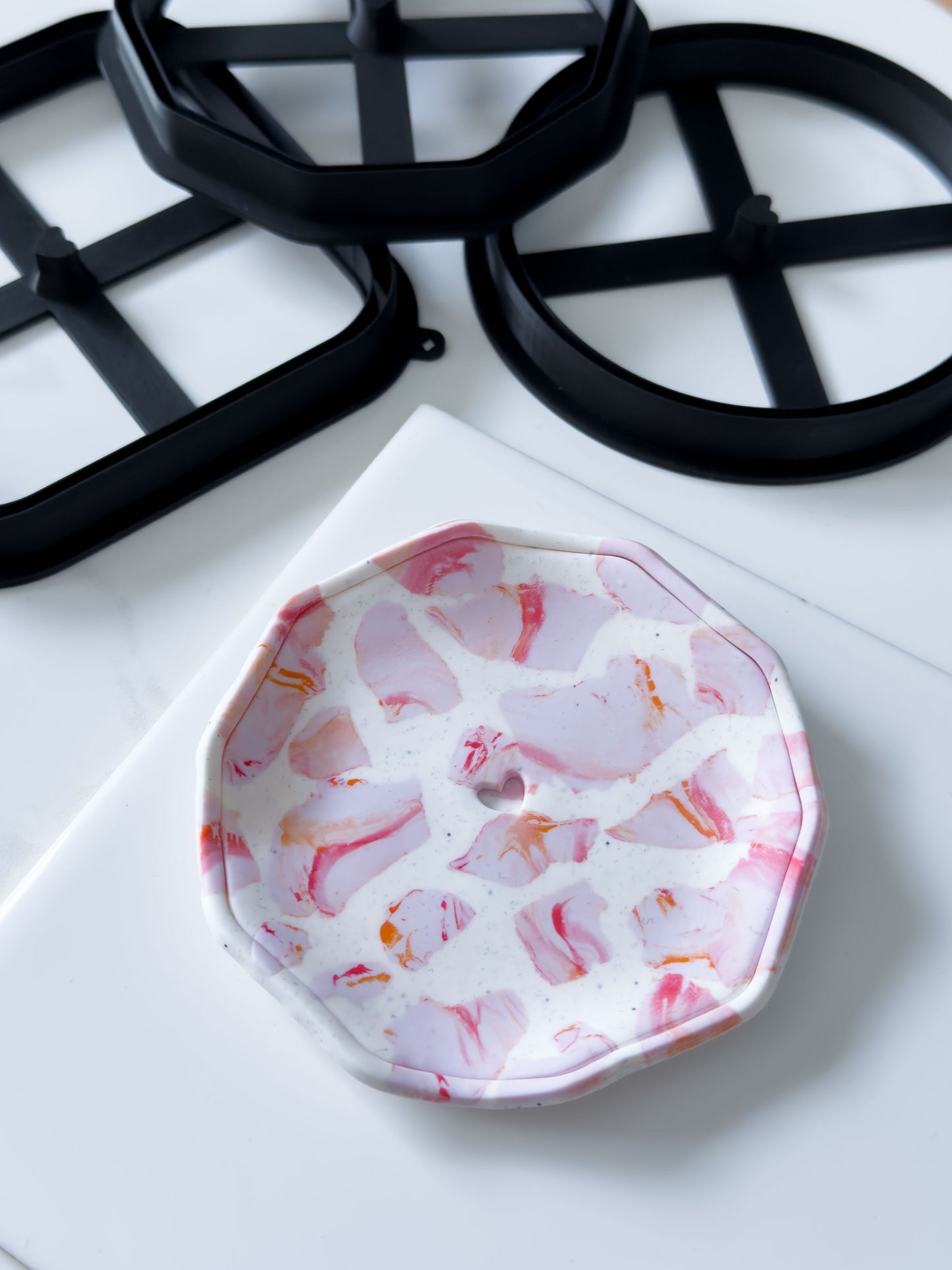 Mini Heart Trinket Dish Polymer Clay Cutter