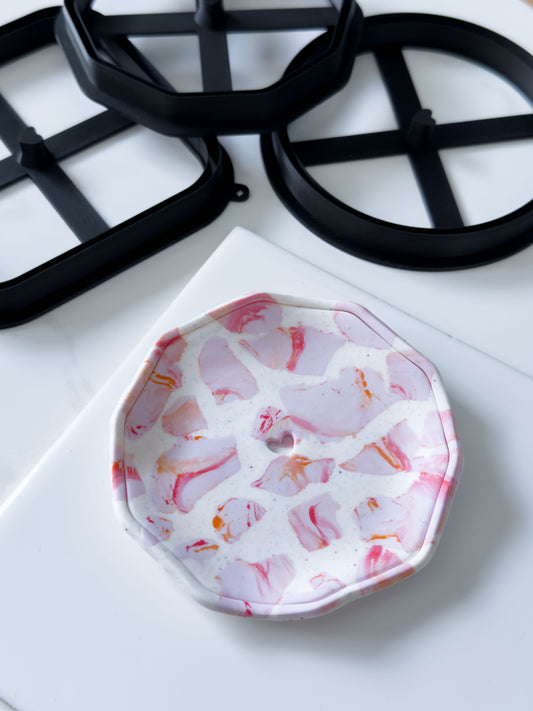 Mini Heart Trinket Dish Polymer Clay Cutter