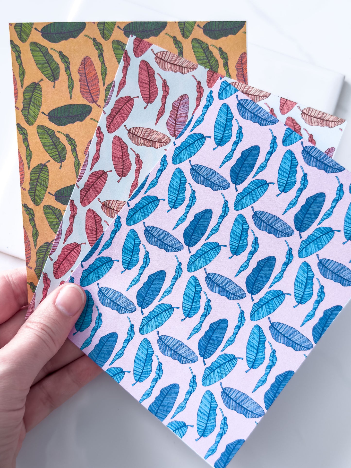 Transfer Paper Tropical Leaf | 3 Colours