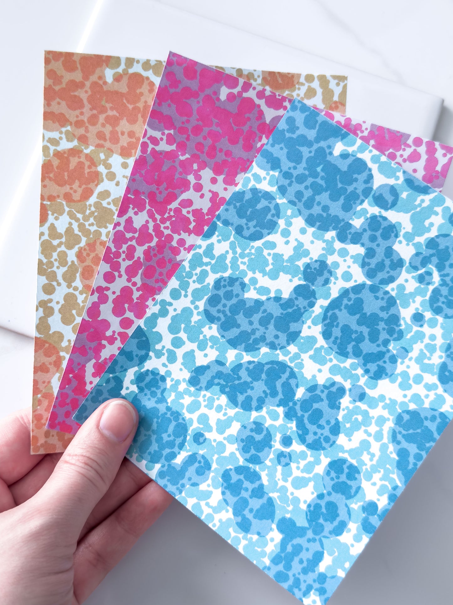 Transfer Paper Funky Dots | 3 Colours | Exclusive
