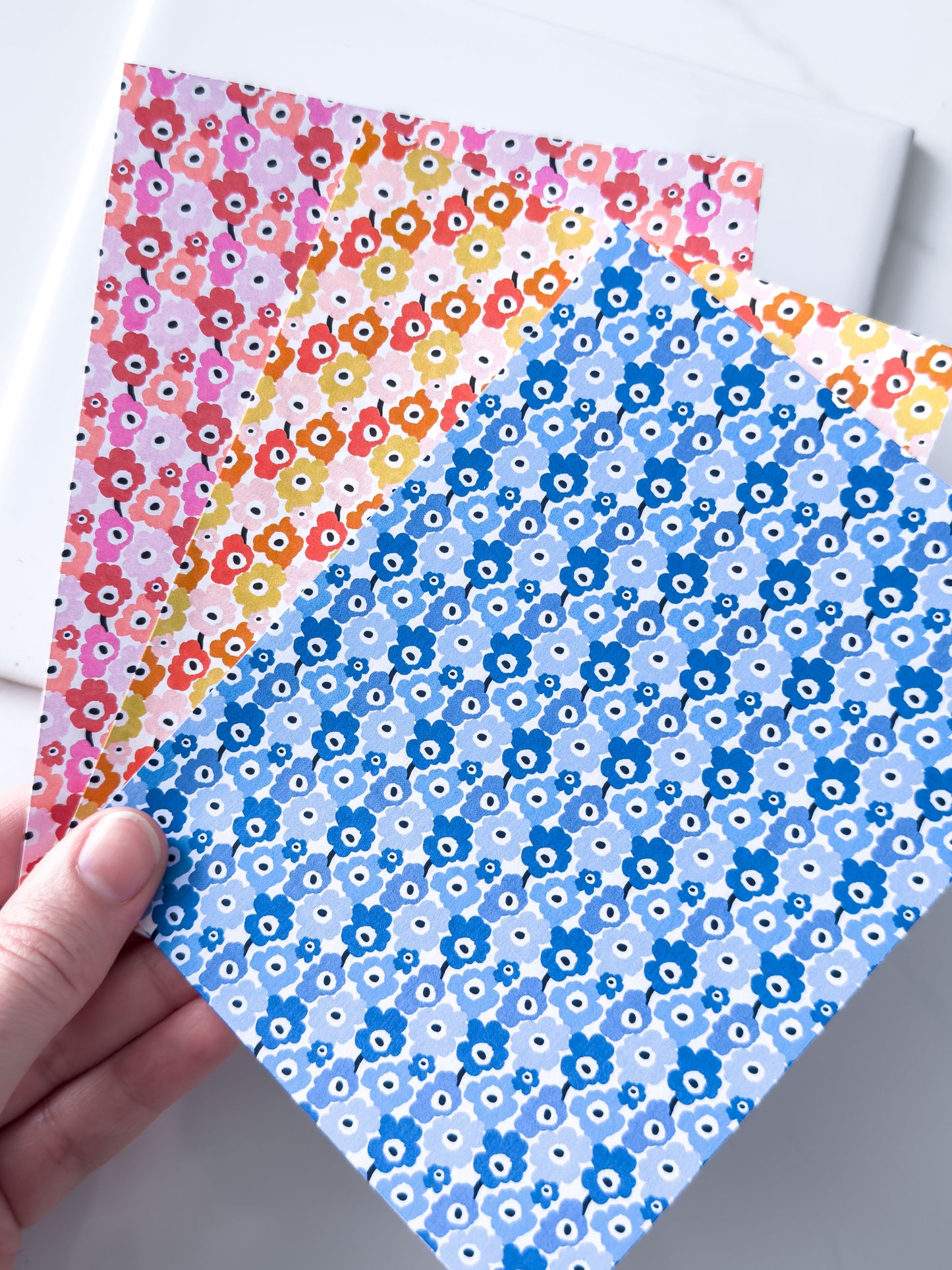 Transfer Paper Flower Field | 3 Colours | Exclusive