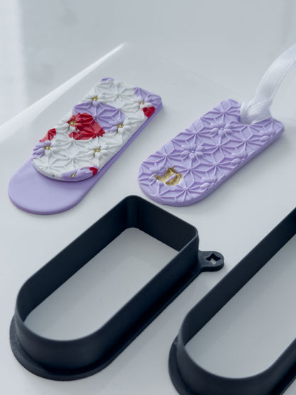 Long Rounded Bookmark Polymer Clay Cutter Set